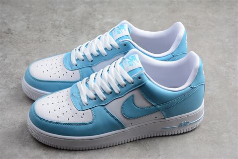 air force 1 blue shoes.